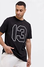 Erkek 13 Baskılı Oversize Tshirt - FLO 3 Al 1 Öde