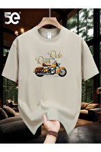 Unisex Ride River Baskılı Tasarım Tshirt - FLO 3 Al 1 Öde