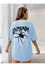 Unisex Scream Baskılı Tasarım Tshirt - 3 Al 1 Öde