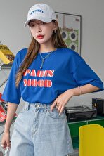 Unisex Paris Mood Baskılı Tasarım Tshirt - FLO 3 Al 1 Öde