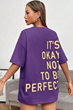 Unisex It's Okay Baskılı Tasarım Tshirt - FLO 3 Al 1 Öde