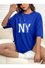 Unisex New York Baskılı Tasarım Tshirt - 3 Al 1 Öde