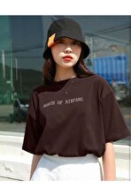 Unisex North Of Nirfang Tasarım Basklı Tshirt - 3 Al 1 Öde