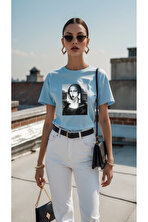 Mona Lisa Baskılı Tasarım Tshirt - 3 Al 1 Öde