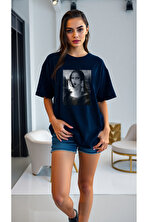 Mona Lisa Baskılı Tasarım Tshirt - 3 Al 1 Öde