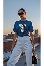 Mona Lisa Baskılı Tasarım Tshirt - FLO 3 Al 1 Öde