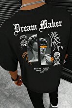 Unisex Dream Maker Baskılı Tasarım Tshirt - 3 Al 1 Öde