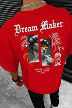 Unisex Dream Maker Baskılı Tasarım Tshirt - FLO 3 Al 1 Öde