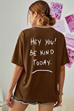 Unisex Hey You Baskılı T-shirt - FLO 3 Al 1 Öde