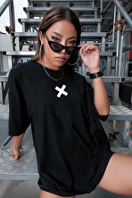 Unisex X Baskılı T-shirt - 3 Al 1 Öde