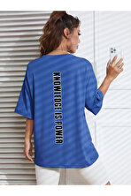 Unisex Knowledge is Power Baskılı Tasarım Tshirt - FLO 3 Al 1 Öde
