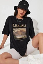 Unisex Tasmania Baskılı T-shirt - FLO 3 Al 1 Öde