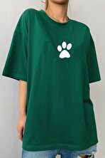 Unisex Paw Baskılı T-shirt - 3 Al 1 Öde