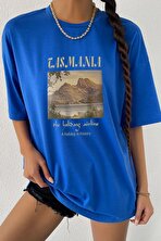 Unisex Tasmania Baskılı T-shirt - 3 Al 1 Öde