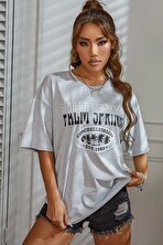 Unisex Palm Springs Baskılı T-shirt - 3 Al 1 Öde