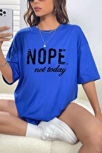 Unisex Not Today Baskılı T-shirt - FLO 3 Al 1 Öde