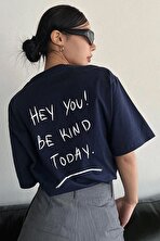 Unisex Hey You Baskılı T-shirt - 3 Al 1 Öde