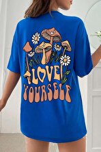 Unisex Love Yourself Baskılı T-shirt - FLO 3 Al 1 Öde