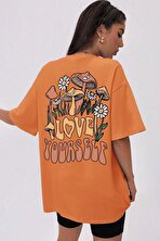 Unisex Love Yourself Baskılı T-shirt - 3 Al 1 Öde
