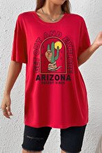 Unisex Arizona Baskılı T-shirt - FLO 3 Al 1 Öde