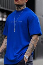 Erkek Dreamer Baskılı Oversize Tshirt - 3 Al 1 Öde