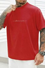 Erkek Dreamer Baskılı Oversize Tshirt - FLO 3 Al 1 Öde