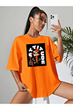 Unisex Attitude Tasarım Basklı Tshirt - FLO 3 Al 1 Öde