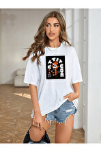 Unisex Attitude Tasarım Basklı Tshirt - FLO 3 Al 1 Öde