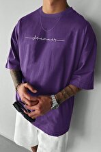 Erkek Dreamer Baskılı Oversize Tshirt - FLO 3 Al 1 Öde