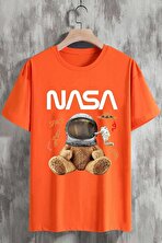 Nasa Baskılı Tasarım T-shirt - FLO 3 Al 1 Öde