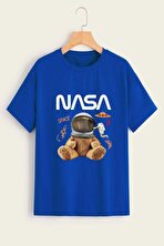 Nasa Baskılı Tasarım T-shirt - 3 Al 1 Öde