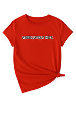 Unisex Kesinlikle Hayır. Tasarım Basklı Tshirt - FLO 3 Al 1 Öde