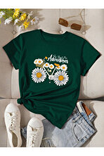 Adventures Baskılı Tasarım Tshirt - 3 Al 1 Öde