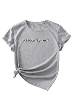 Unisex Kesinlikle Hayır. Tasarım Basklı Tshirt - FLO 3 Al 1 Öde