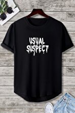 Unisex Suspect Tasarım Tshirt - 3 Al 1 Öde