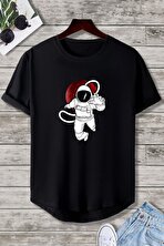 Unisex Astronot Tasarım Tshirt - 3 Al 1 Öde