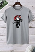 Unisex Astronot Tasarım Tshirt - 3 Al 1 Öde