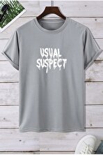 Unisex Suspect Tasarım Tshirt - 3 Al 1 Öde