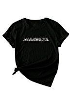 Unisex Kesinlikle Hayır. Tasarım Basklı Tshirt - 3 Al 1 Öde