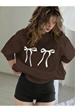 Unisex Çift Kurdele Tasarım Basklı Tshirt - 3 Al 1 Öde