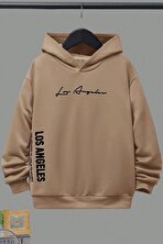 Los Angles Baskılı Erkek - Kız Çocuk Rahat Kalıp Sweatshirt - FLO 3 Al 1 Öde