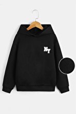 Ny Baskılı Erkek - Kız Çocuk Rahat Kalıp Sweatshirt - FLO 3 Al 1 Öde