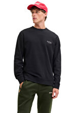 JJEARCHIVE GRAPHIC SWEAT Siyah Erkek Sweatshirt - 2. Ürüne %50 İndirim