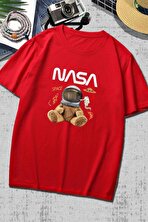 Unisex Nasabear Baskılı T-shirt - 3 Al 1 Öde