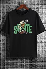 Unisex All Day Rabbit Tasarım Tshirt - FLO 3 Al 1 Öde
