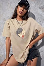 Unisex Kedi Baskılı T-shirt - FLO 3 Al 1 Öde