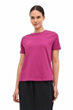 WB 11ASYA-T 6FX Fuşya Kadın Kısa Kol T-Shirt - 2. Ürüne %50 İndirim