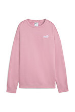 ESS Small No. 1 Logo Rela Pembe Kadın Sweatshirt - 2. Ürüne %50 İndirim