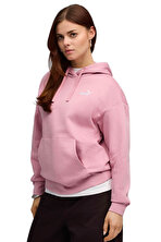 ESS Small No. 1 Logo Comf Pembe Kadın Sweatshirt - 2. Ürüne %50 İndirim