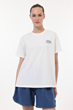 Kısa Kol T-Shirt Kadın Beyaz WB 11NERA - 2. Ürüne %50 İndirim